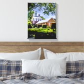 P5270043(1)-Governor's Palace Gardens met bomen Canvas Afdruk (Insitu (Slaapkamer))