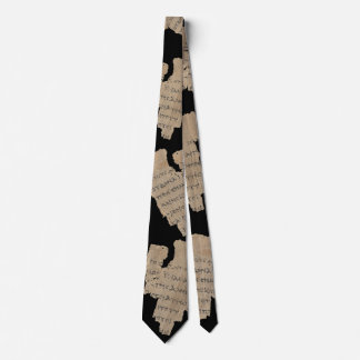 P52 Papyrus Fragment Tie–Eerste Nieuw Testament Stropdas
