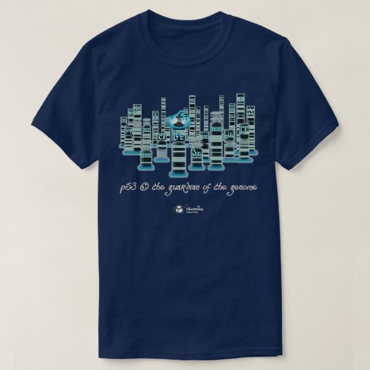 p53 de voogd van het genoomijs t-shirt (Design voorkant)
