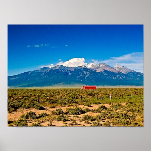 P6190115-Blanca Peak Poster (Voorkant)