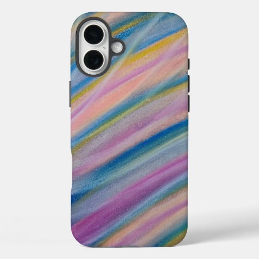 P6 Unieke Kleurrijke Abstracte Kunst Case-Mate iPhone Case (Achterkant)
