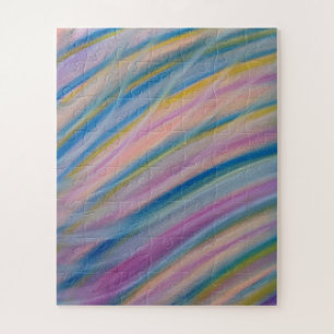 P6 Unieke Kleurrijke Abstracte Kunst Legpuzzel