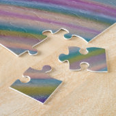 P6 Unieke Kleurrijke Abstracte Kunst Legpuzzel (Zijkant)
