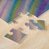 P6 Unieke Kleurrijke Abstracte Kunst Legpuzzel (Zijkant)