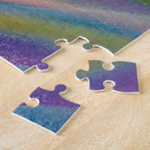 P6 Unieke Kleurrijke Abstracte Kunst Legpuzzel (Zijkant)