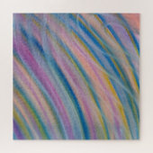 P6 Unieke Kleurrijke Abstracte Kunst Legpuzzel (Horizontaal)