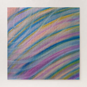 P6 Unieke Kleurrijke Abstracte Kunst Legpuzzel