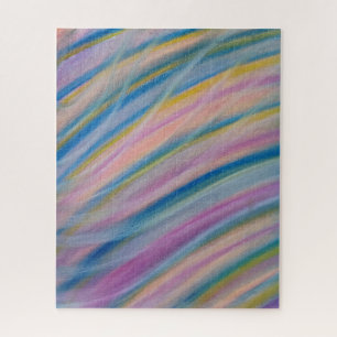 P6 Unieke Kleurrijke Abstracte Kunst Legpuzzel