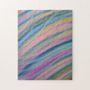 P6 Unieke Kleurrijke Abstracte Kunst Legpuzzel
