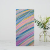 P6 Unique Colorful Abstract Art Kaart (Staand voorkant)