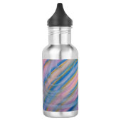 P6 Unique Colorful Abstract Art Waterfles (Links)