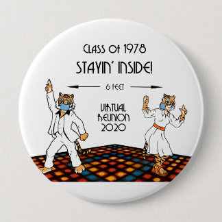 P78 knop Virtuele reünie Ronde Button 4,0 Cm