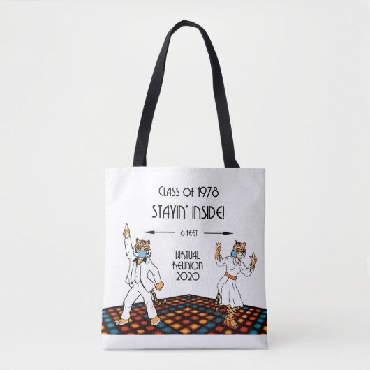 P78 Virtual Reunon canvas tas (Voorkant)