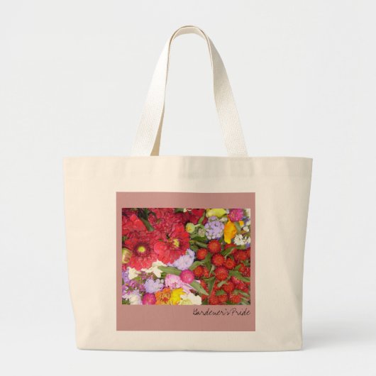 P8110077, Gardener's Pride Grote Tote Bag (Voorkant)