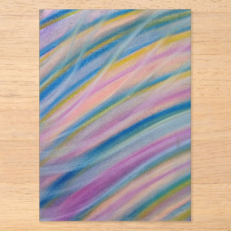 P8 Unieke Kleurrijke Abstracte Kunst Acryl Uitnodigingen