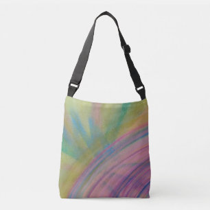 P9 Unieke Kleurrijke Abstracte Kunst Crossbody Tas