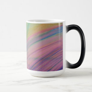 P9 Unieke Kleurrijke Abstracte Kunst Magische Mok