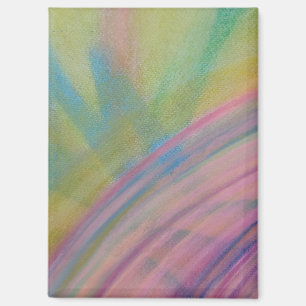 P9 Unieke Kleurrijke Abstracte Kunst Magneet