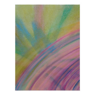 P9 Unieke Kleurrijke Abstracte Kunst Perfect Poster
