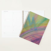 P9 Unieke Kleurrijke Abstracte Kunst Planner (Display)