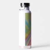 P9 Unieke Kleurrijke Abstracte Kunst Waterfles (Rechts)