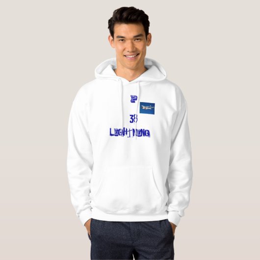 P-38 Bliksem Hoodie (Voorkant volledig)