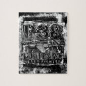 P-38 Bliksem Legpuzzel (Verticaal)