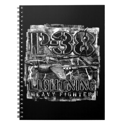 P-38 Bliksem Notitieboek (Voorkant)
