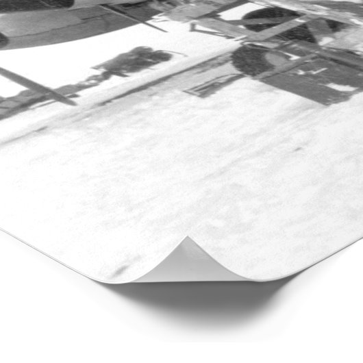 P-38 Bliksem Poster (Hoek)