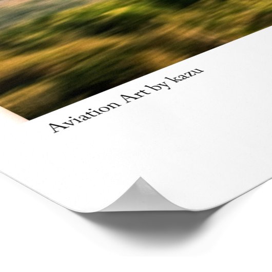 P-38 Bliksem Poster (Hoek)