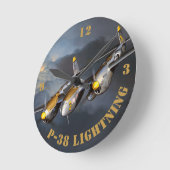 P-38 Bliksem Ronde Klok (Hoek)