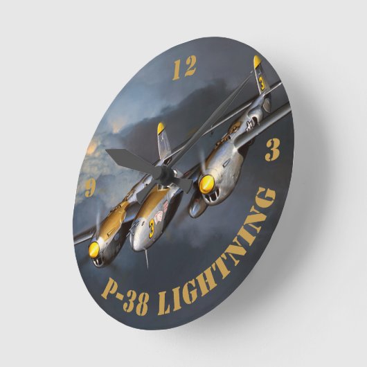 P-38 Bliksem Ronde Klok (Hoek)