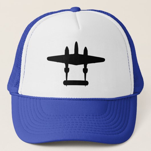 P-38 Bliksem Trucker Pet (Voorkant)