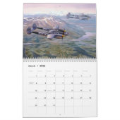 P-38 Lightning Authorized 2026 Calendar Kalender (Mar 2026)