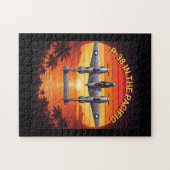 P-38 Lightning in het Pacifisch Theater Legpuzzel (Horizontaal)