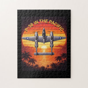 P-38 Lightning in het Pacifisch Theater Legpuzzel