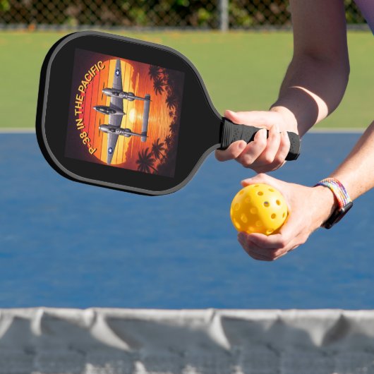 P-38 Lightning in het Pacifisch Theater Pickleball Paddle (Insitu)