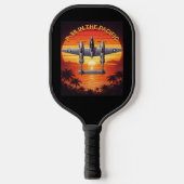 P-38 Lightning in het Pacifisch Theater Pickleball Paddle (Voorkant)