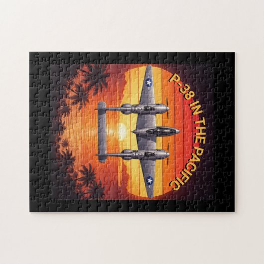 P-38 Lightning in the Pacific Theater Legpuzzel (Horizontaal)