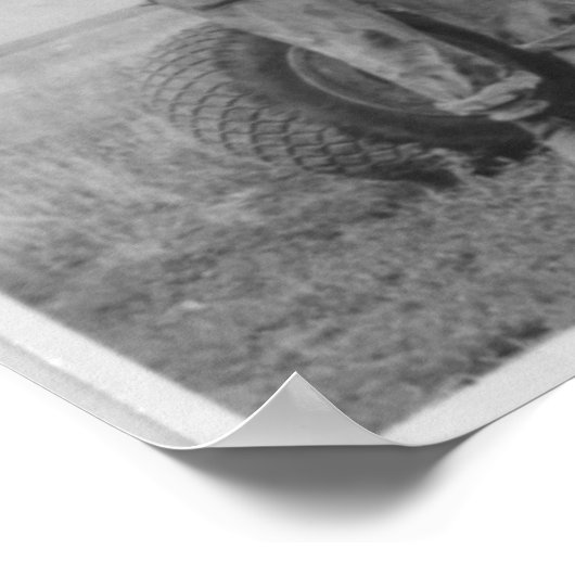 P-38-nose kunst poster (Hoek)