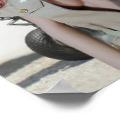 P-38 Pin-up girl Poster (Hoek)