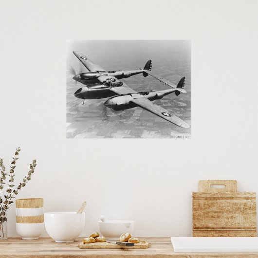 P-38 POSTER (Keuken)