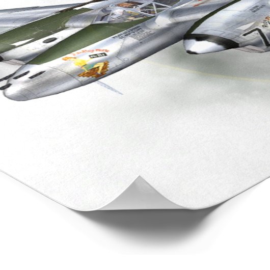 P-38L LICHTING POSTER (Hoek)