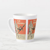 P-39 Airacobra Latte Mok (Linkerhoek)