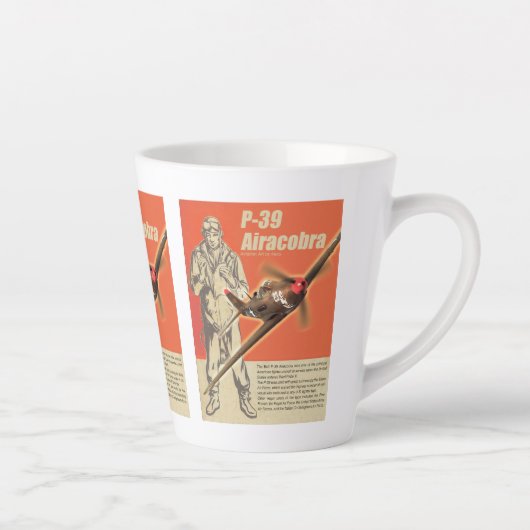 P-39 Airacobra Latte Mok (Rechts)