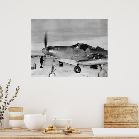 P-39 Aircobra Poster (Keuken)
