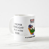 P-3 FE Preflight/Postflight Mok (Voorkant links)