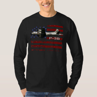 P-3 Orion Amerikaanse vlag T-shirt