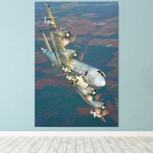 P-3C ORION 32x48 Canvas Afdruk (Insitu (Houten vloer))
