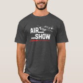 P-40  Airplane Airshow WWII Custom Year T-shirt (Voorkant)